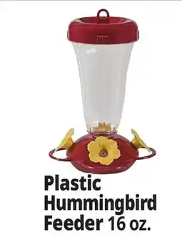 Ocean State Job Lot Plastic Hummingbird Feeder offer