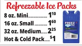 Ocean State Job Lot Refreezable Ice Packs offer