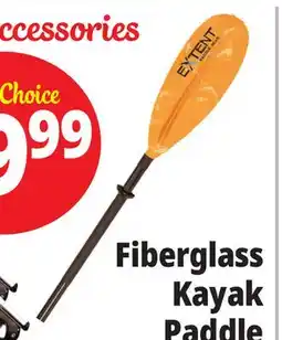 Ocean State Job Lot Fiberglass Kayak Paddle offer
