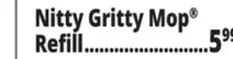 Ocean State Job Lot Nitty Gritty Mop Refill offer