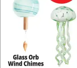 Ocean State Job Lot Glass Orb Wind Chimes offer