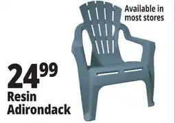 Ocean State Job Lot Resin Adirondack Chair offer