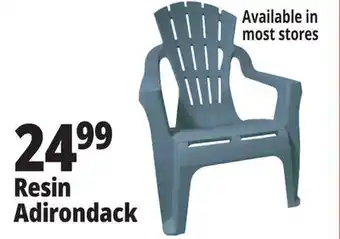 Ocean State Job Lot Resin Adirondack Chair offer