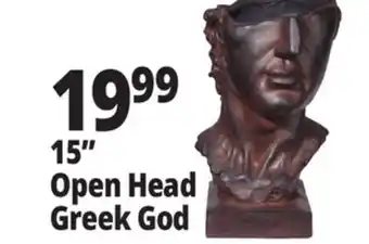 Ocean State Job Lot 15 Open Head Greek God offer