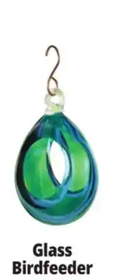 Ocean State Job Lot Glass Birdfeeder offer