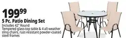 Ocean State Job Lot 5 Pc. Patio Dining Set offer