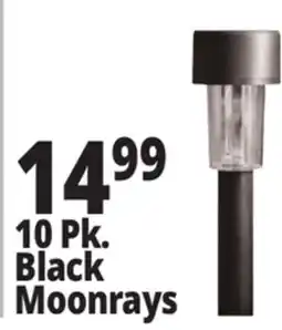 Ocean State Job Lot 10 Pk. Black Moonrays offer