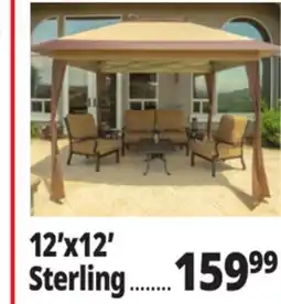 Ocean State Job Lot Sterling 12' x 12' Instant Pop-Up Gazebo offer