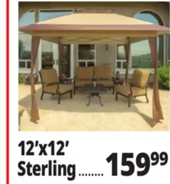 Ocean State Job Lot Sterling 12' x 12' Instant Pop-Up Gazebo offer