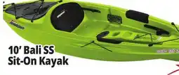 Ocean State Job Lot KL Outdoor Bali 10' Kayak Citrus offer