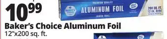 Ocean State Job Lot Baker's Choice Premium Quality Aluminum Foil Jumbo Roll 200 sq ft offer