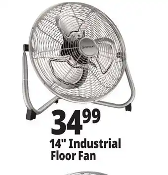 Ocean State Job Lot Penguin High Velocity Floor Fan 14 offer