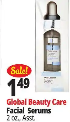 Ocean State Job Lot Global Beauty Care Retinol Facial Serum 1 oz offer