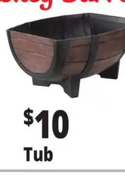 Ocean State Job Lot Resin Whiskey Barrel Planters offer