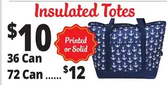 Ocean State Job Lot Insulated Totes offer
