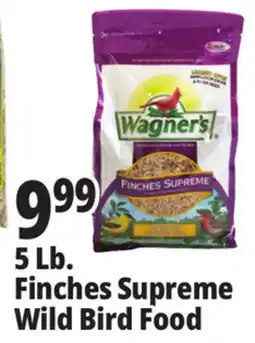 Ocean State Job Lot Wagner's Finches Supreme Premium Wild Bird Food 5 lbs offer