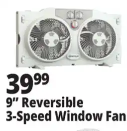 Ocean State Job Lot Penguin 9 Twin Window Fan offer