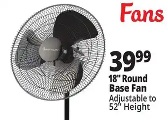 Ocean State Job Lot Penguin Adjustable Pedestal Fan 18 offer