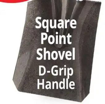 Ocean State Job Lot Tiller & Rowe Fiberglass Handles Square Point Shovel offer