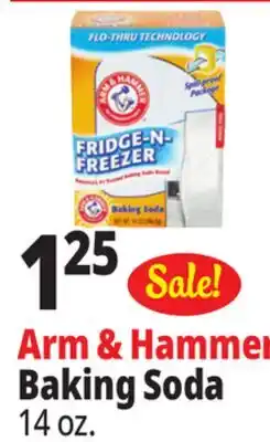 Ocean State Job Lot Arm & Hammer Fridge & Freezer Baking Soda 14 oz offer