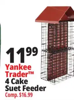 Ocean State Job Lot Yankee Trader 4 Cake Suet Feeder offer