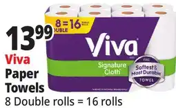 Ocean State Job Lot Viva Paper Towels offer