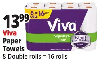Ocean State Job Lot Viva Paper Towels offer