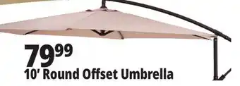 Ocean State Job Lot 10' Round Offset Umbrella offer