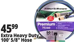 Ocean State Job Lot Tiller & Rowe Premium Extra Heavy-Duty 5/8 Garden Hose 100' offer