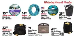 Ocean State Job Lot Tiller & Rowe 5/8 Light-Duty Hose 50' offer