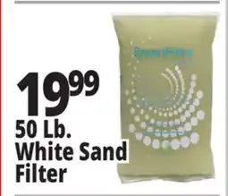 Ocean State Job Lot Mystic White Pool Filter Sand 50 lbs offer