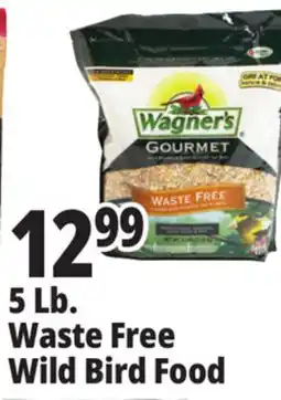 Ocean State Job Lot Wagner's Gourmet Waste Free Wild Bird Food 5 lbs offer