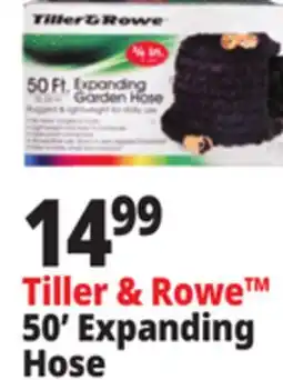 Ocean State Job Lot Tiller & Rowe 3/4 Expanding Garden Hose 50' offer