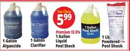 Ocean State Job Lot Pool Chemicals offer