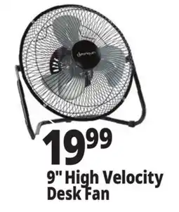 Ocean State Job Lot Penguin High Velocity Desk Fan 9 offer