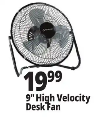 Ocean State Job Lot Penguin High Velocity Desk Fan 9 offer