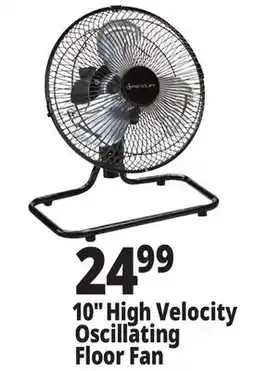 Ocean State Job Lot Penguin 10 High Velocity Desk Fan offer