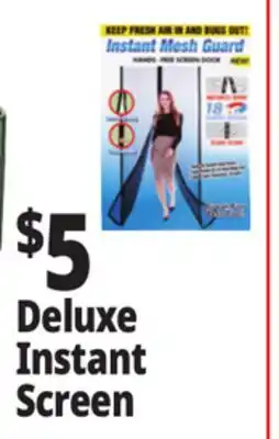 Ocean State Job Lot Deluxe Instant Screen offer