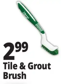 Ocean State Job Lot Libman Tile and Grout Brush offer