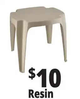 Ocean State Job Lot Resin Side Table offer