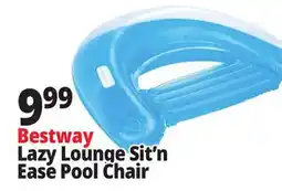 Ocean State Job Lot Bestway H2OGO! Lazy Lounge Sit n' Ease Pool Chair offer