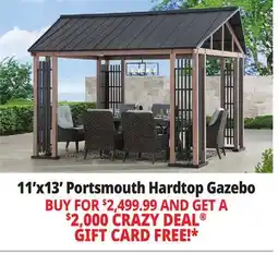 Ocean State Job Lot Portsmouth 11' x 13' Hardtop Gazebo offer
