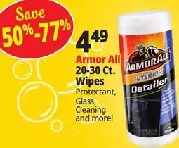 Ocean State Job Lot Armor All 20-30 Ct. Wipes offer
