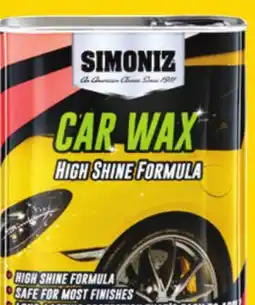 Ocean State Job Lot Simoniz Car Wax offer