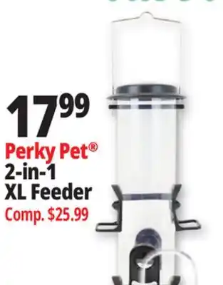 Ocean State Job Lot Perky-Pet 2-In-1 XL Bird Feeder offer