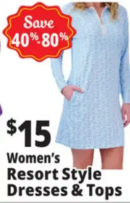 Ocean State Job Lot Women's Resort Style Dresses & Tops offer