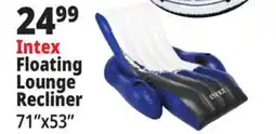 Ocean State Job Lot Intex Floating Recliner Pool Lounge offer