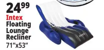 Ocean State Job Lot Intex Floating Recliner Pool Lounge offer