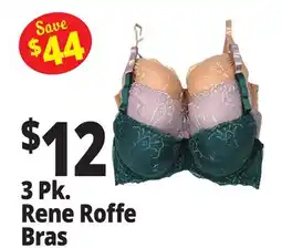 Ocean State Job Lot 3 Pk. Rene Roffe Bras offer