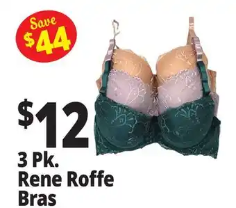 Ocean State Job Lot 3 Pk. Rene Roffe Bras offer